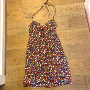 NWOT Divided by H&M Floral Hippie Retro Vintage Boho Coverup Dress 6 Small S